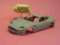 Corgi James Bond Aston Martin prototype body shell - click to enlarge Corgi James Bond Aston Martin prototype body shell